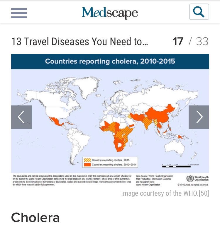 travel warning as infectious disease